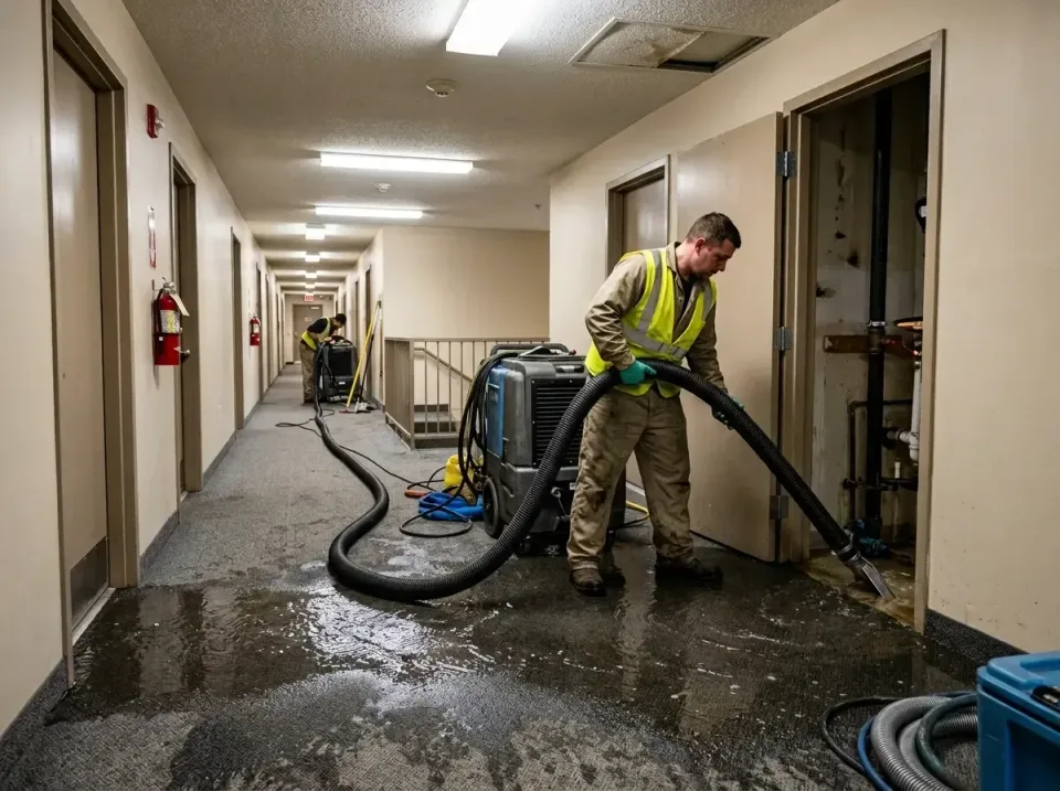 multi-unit-apartment-hallway-f-005 — frequently asked questions, Emergency Burst Pipe Water Extraction & Removal in Buckhead…